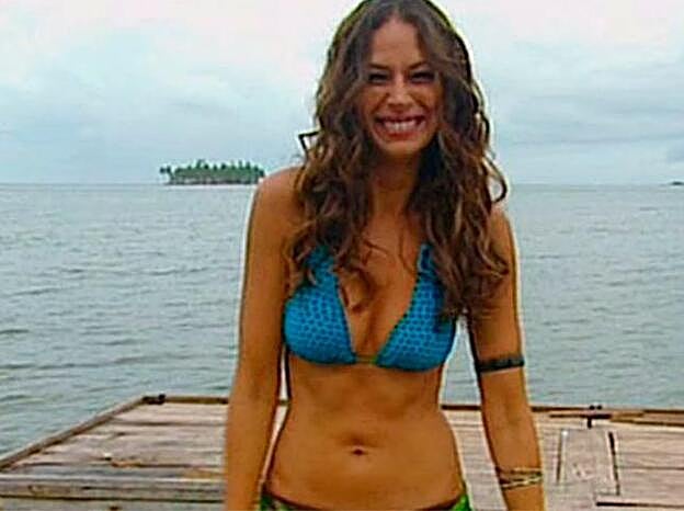 Eva González en una imagen en Nicaragua, donde presentó 'Supervivientes 2010'.