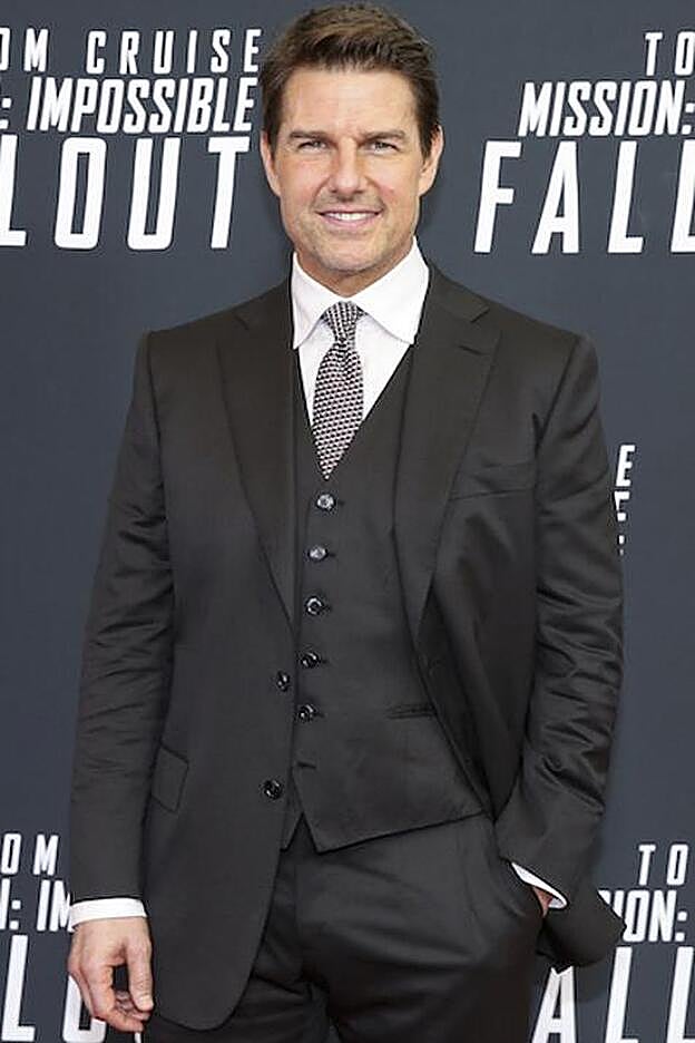 Tom Cruise, durante la útlima gira promocional de la saga "Misión imposible".