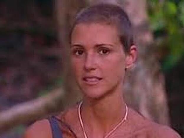 María Jesús Ruiz nada más raparse el pelo en 'Supervivientes 2018'.