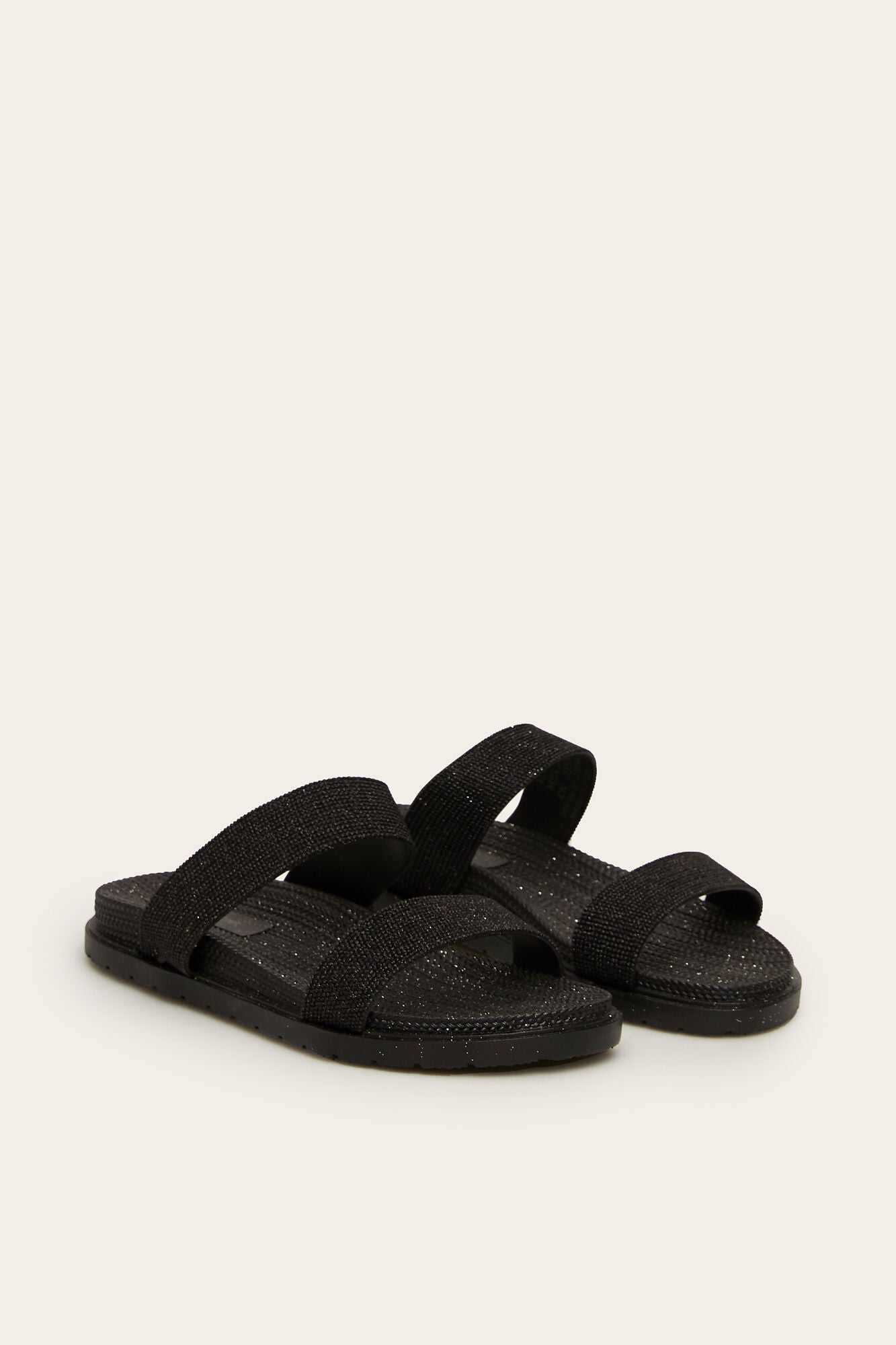 Sandalias de dos tiras con brillo y plataforma de Women'secret. (13,95 euros).