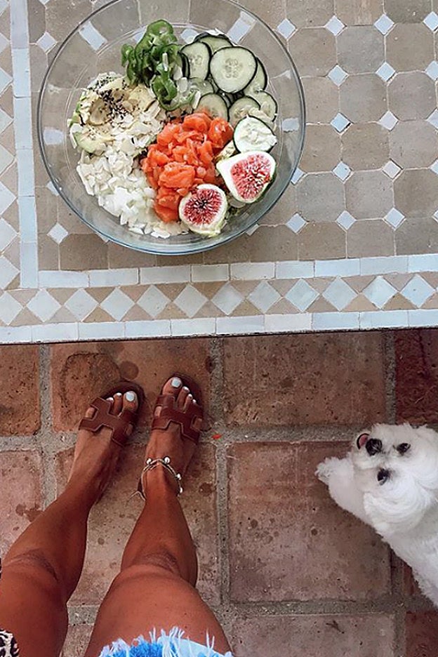 Paula Ordovás es nuestra influencer de referencia en cuestión de pedicuras: siempre va perfecta.