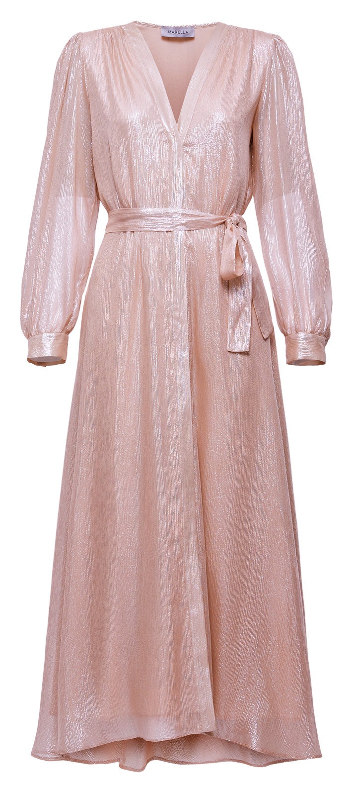 De gasa de seda metalizada, de Marella (452 €).