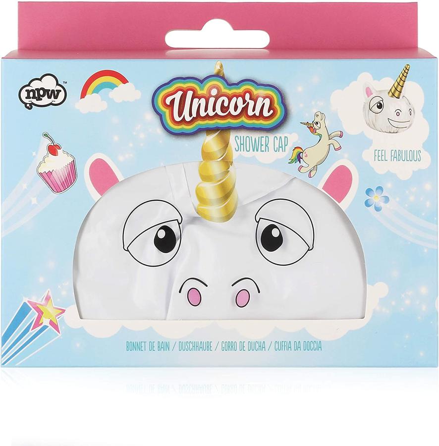 Con cuerno y orejas, este gorro de baño para las más desenfadadas está realizado en PVC y tiene cierre elástico. En Amazon  tiene un precio de 7,50 euros .