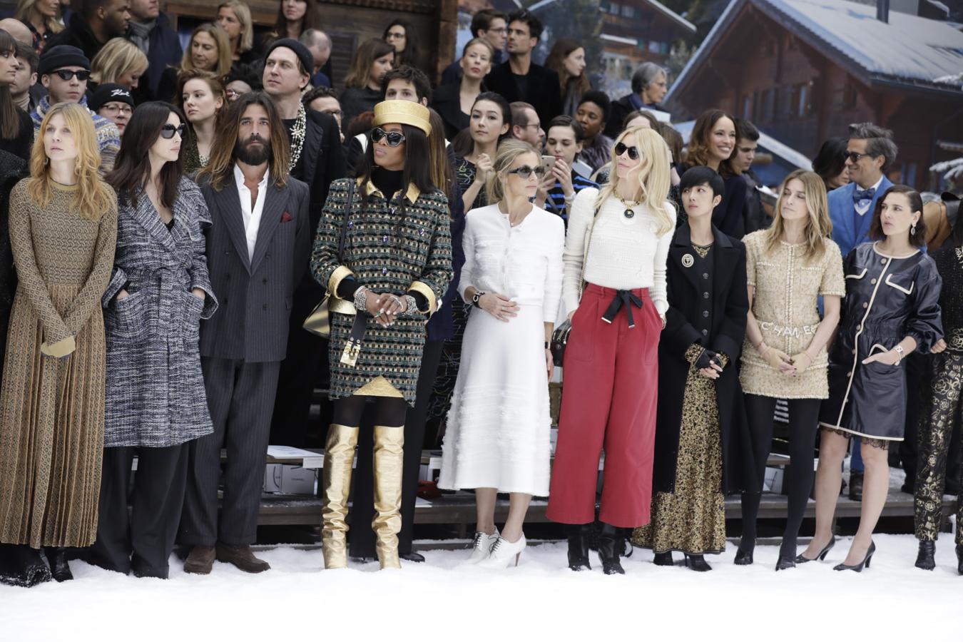 En marzo de 2019, en la primera fila del último desfile diseñado por Karl Lagerfeld tras la muerte del diseñador, con Clémence Poésy, Monica Bellucci, Nicolas Lefebvre, Laura Bailey, Claudia Schiffer, Joana Preiss y Virginie Ledoyen