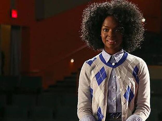 Samantha Ware en una imagen de 'GLee'.