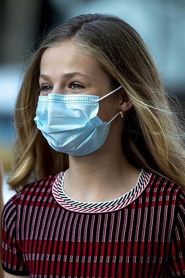 Leonor es ya una adolescente: el próximo 31 de octubre cumplierá 15 años.