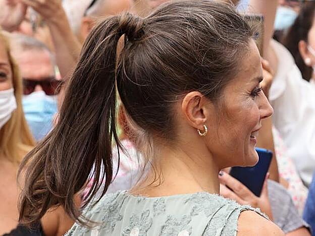 La Reina Letizia en Canarias.