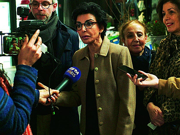 Dati, en un acto de campaña el 13 de marzo.