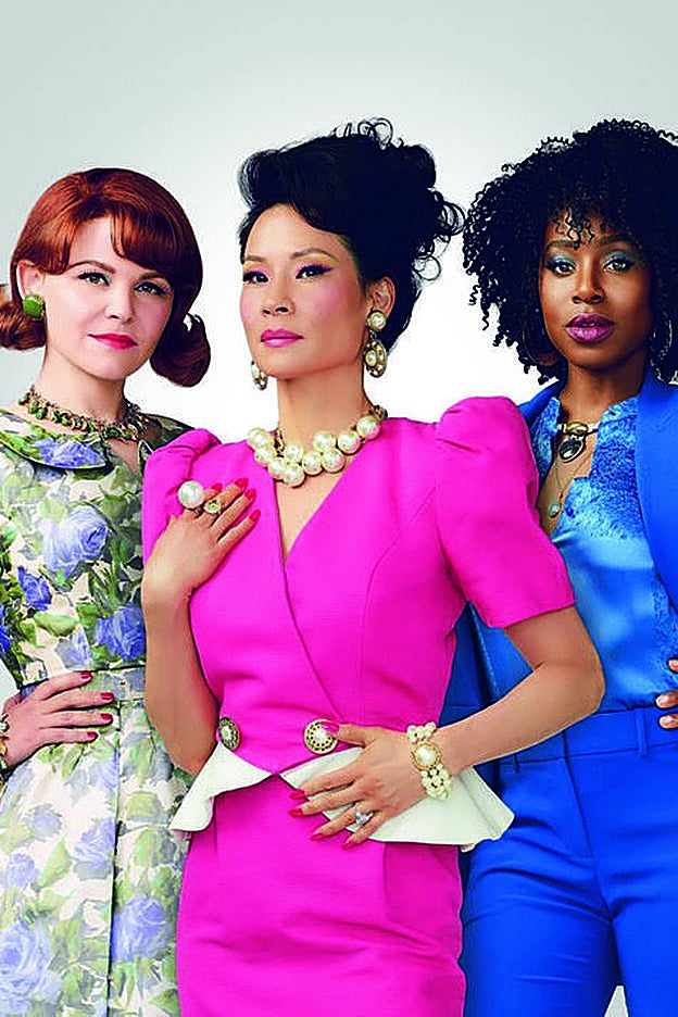 Ginnifer Goodwin, Lucy Liu y Kirby Howell-Baptiste.