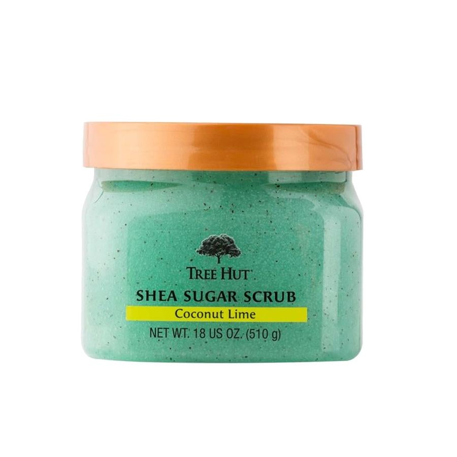 El exfoliante Corporal de Coco y Lima de Tree Hut (9,99 euros) ofrece una exfoliación intensa con un delicioso aroma tropical con una fórmula basada en el extracto de coco acondiciona la piel dañada dejando la piel suave y lisa. La manteca de Karité y los aceites naturales que contiene te ayudarán a regenerar la piel y eliminar la piel muerta a la vez que la hidrata y nutre.