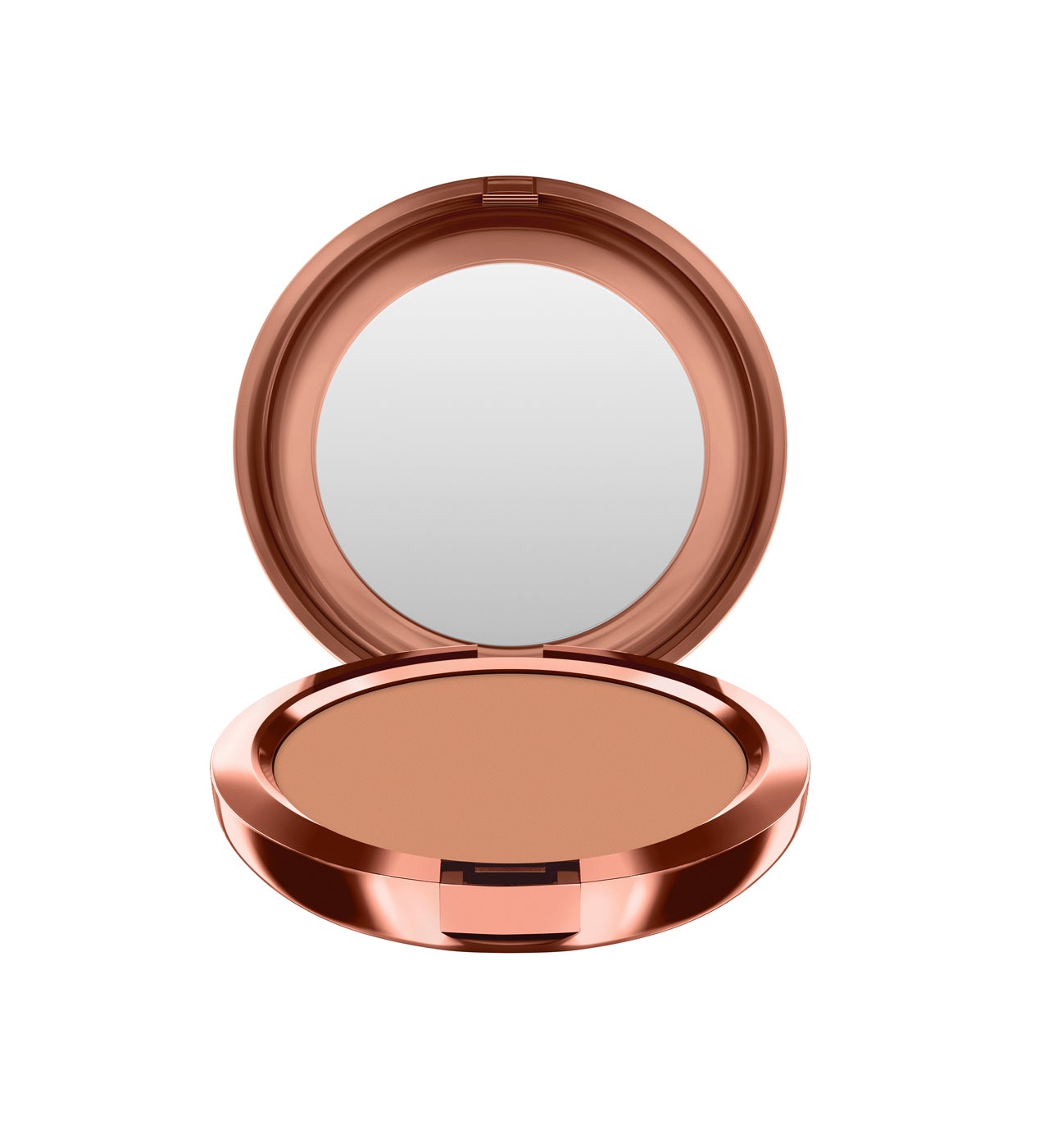 Sus pigmentos translúcidos y su formula ligera sin talco proporcionan un aspecto bronceado mate, pero no apagado. Tiene una duración de 12 horas.  Radiant Matte Bronzing Powder de M·A·C  (33 €).