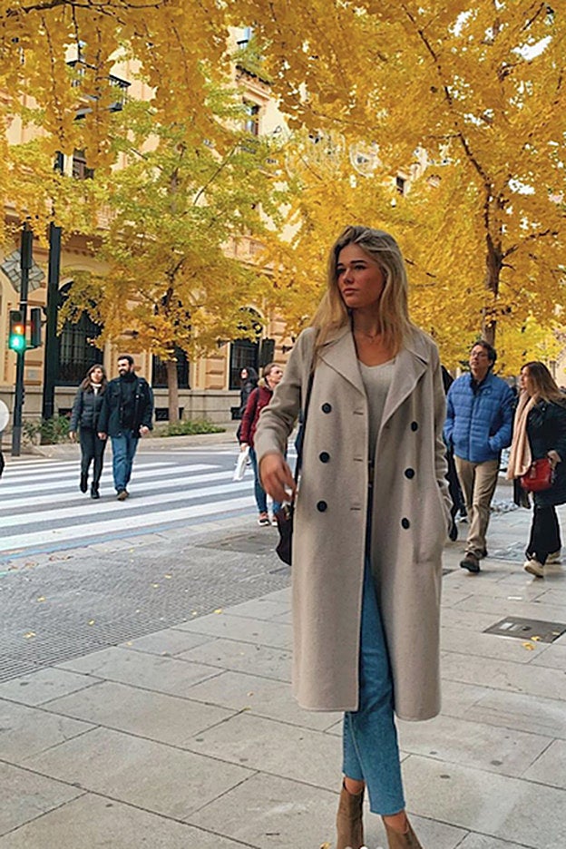 Ana en una imagen de las que colgaba en ese perfil que acaba de cerrar.