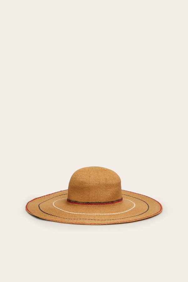 Sombrero con ala de colores, de Women'secret (11,99 euros).