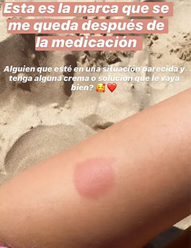 Esta es la imagen que MAría Pombo colgaba en sus 'stories'.