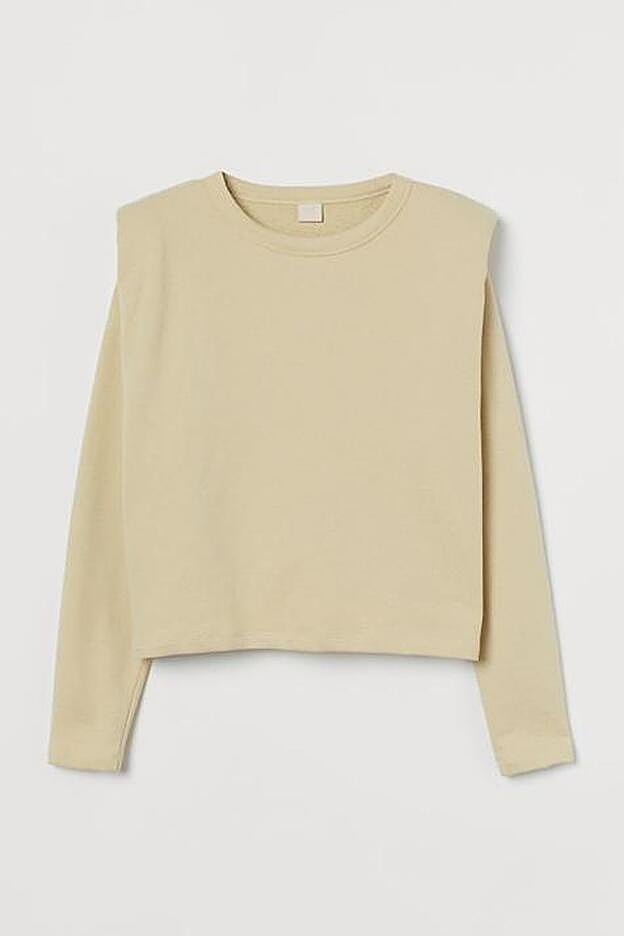 Sudadera con hombreras de la nueva colección de H&M.