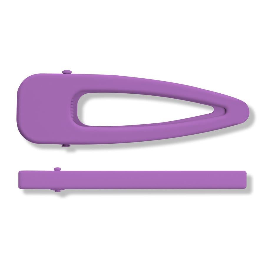 Horquilla de plástico suave con acabado mate, de You Are The Princess (1,99 €).