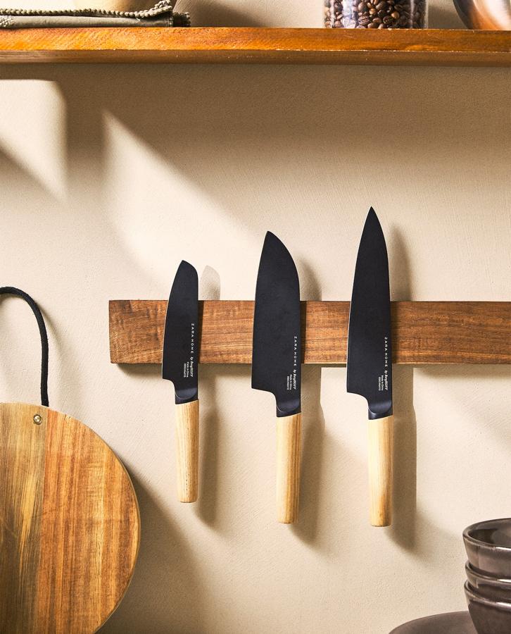 Set de cuchillos de Zara Home, (29,99 euros).