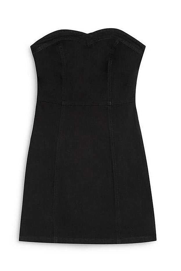 Vestido palabra de honor de Primark, (15 euros).