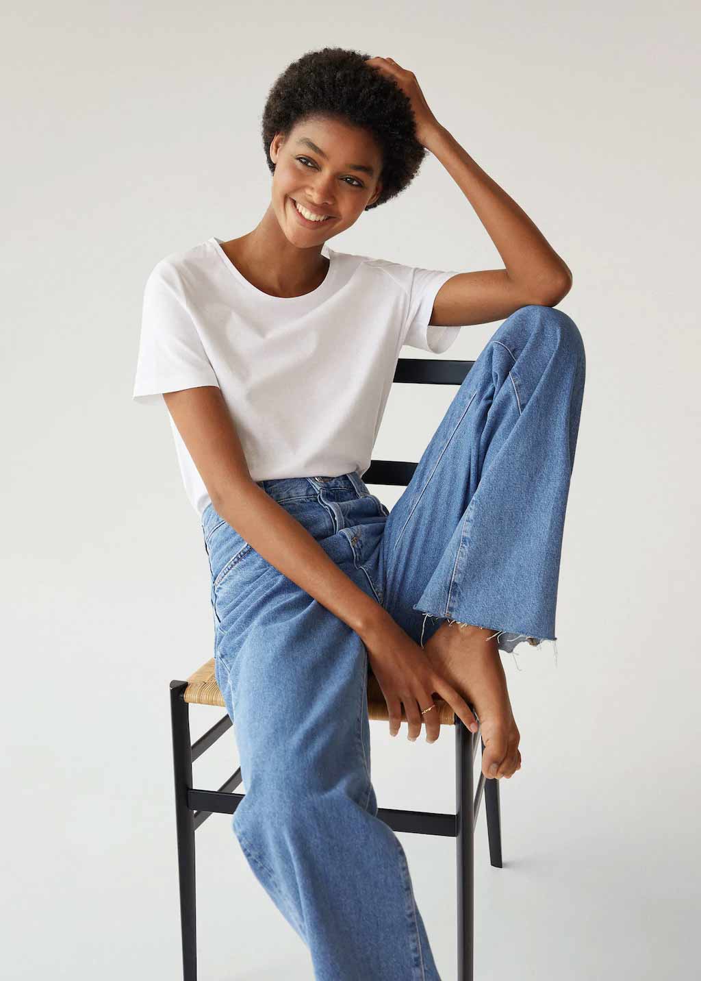 Camiseta básica algodón de Mango: 5,99 euros.