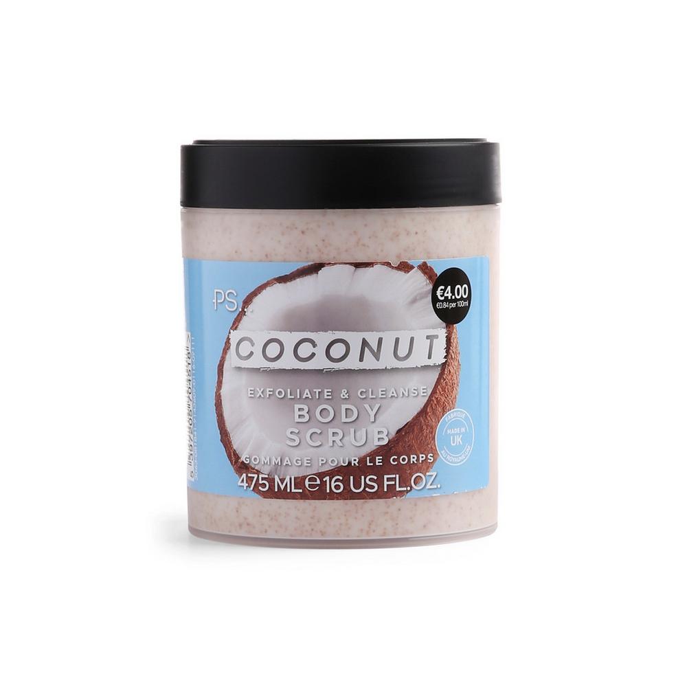 Para una piel suave y un bronceado de ensueño... Exfoliante corporal de coco. (4 euros).