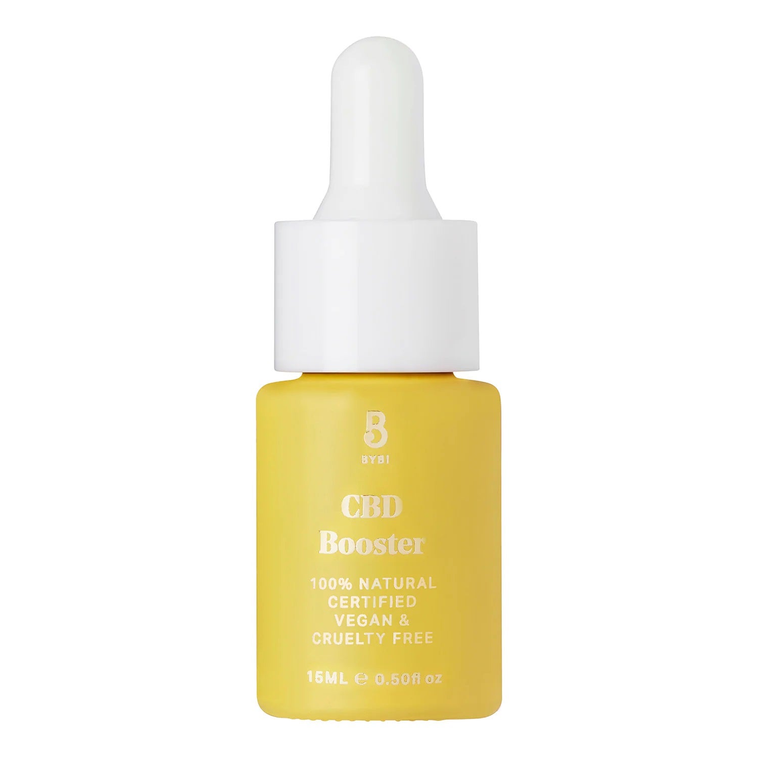 Aceite facial calmante para pieles estresadas y con acné. El booster de BYBI con CBD acaba con las rojeces y los rostros inflamados. (15,99 euros).