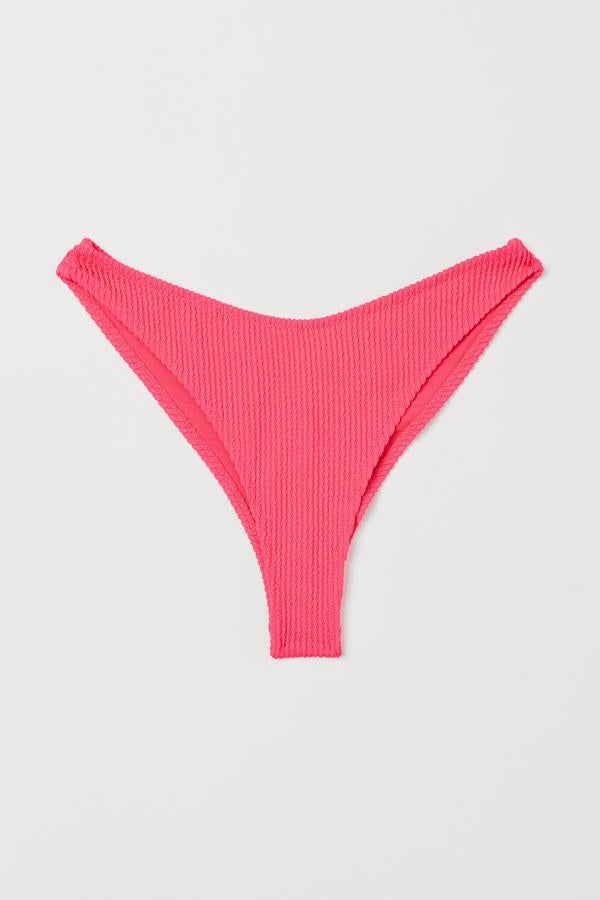 Braga de bikini brasileña rosa neón: 3,99 euros (antes 9,99 euros).