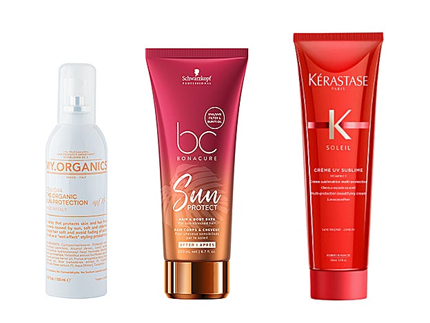 Sun Protection SPF15​ de My Organics (31€). CHAMPÚ CABELLO Y CUERPO BC Sun Protect de Schwarzkopf Professional (13,20 €). Creme UV Sublime Soleil de Kérastase (28,10 €).