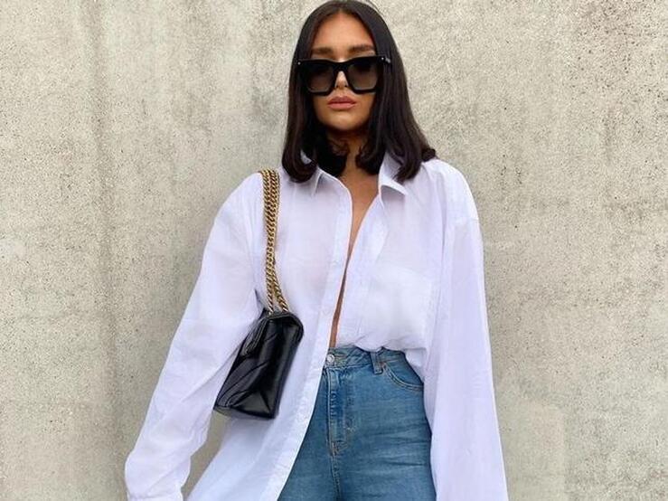 Fotos: 10 looks con camisa blanca y pantalón vaquero que demuestran que es el combo perfecto para el entretiempo