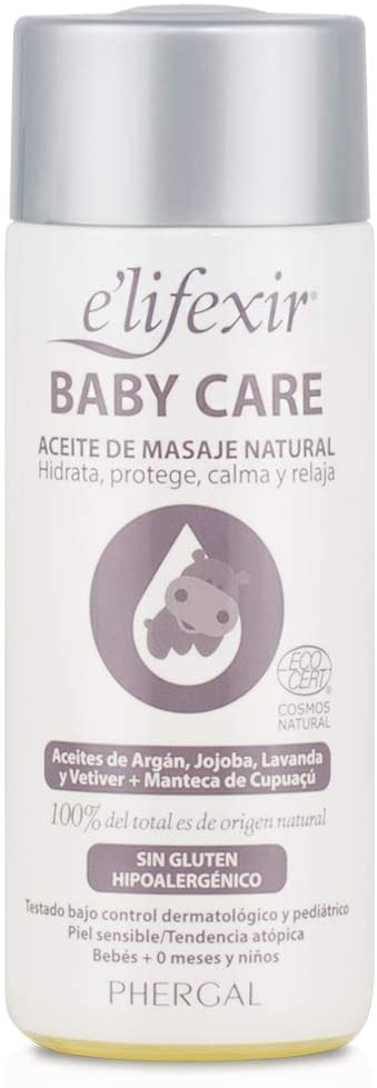 E’lifexir baby care Aceite de Masaje Natural (16,95 €).