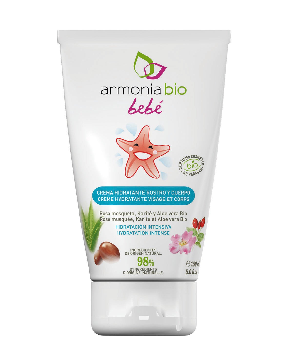 Armonia bio Crema Hidratante para rostro y cuerpo (11,50 €).