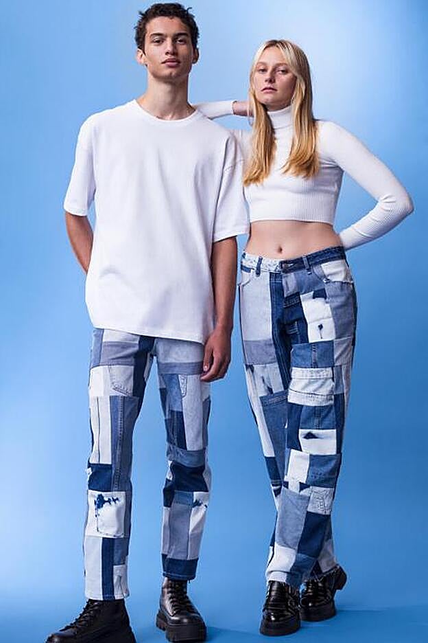 Prendas de la nueva colección Denim Hack, de Berska.