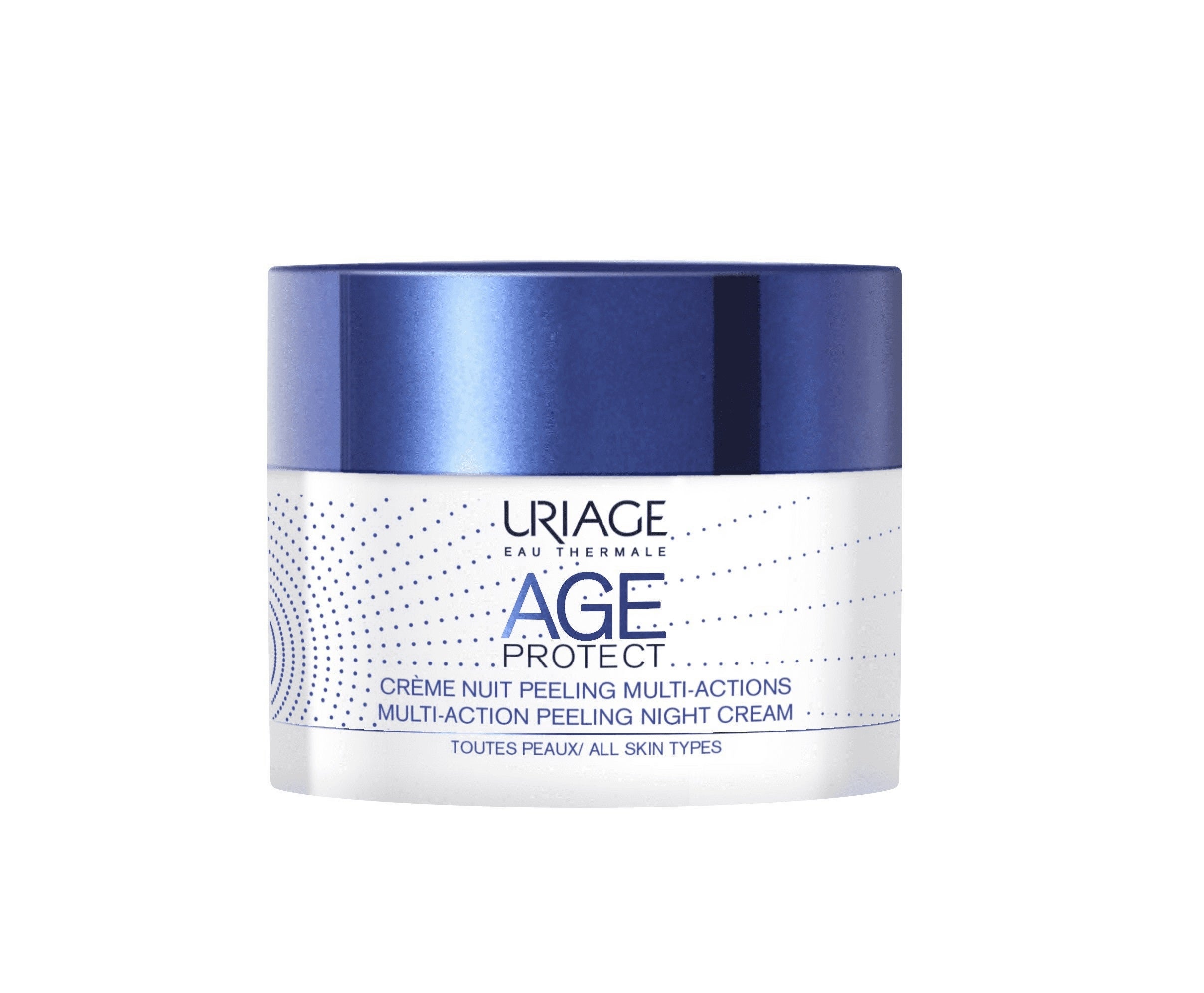 Regenera la piel, combate las arrugas, las manchas, el acné y las cicatrices con la crema de noche con acción peeling suave Age Protect de Uriage. En las rebajas de la farmacia online la hemos encontrado a mitad de precio ¡Chollo a la vista!.  Antes: 60,67 euros. Ahora: 25,21 euros .