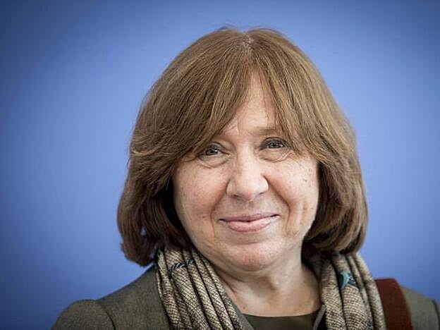 La premio Nobel de Literatura Svetlana Alexievich.