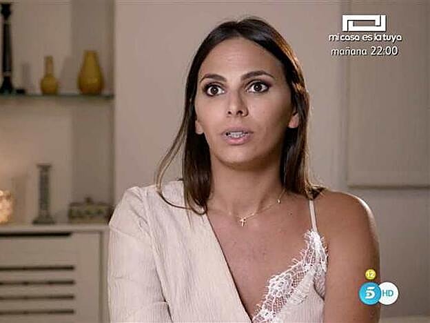 Irene Rosales en una imagen de 'Ven a cenar conmigo'.