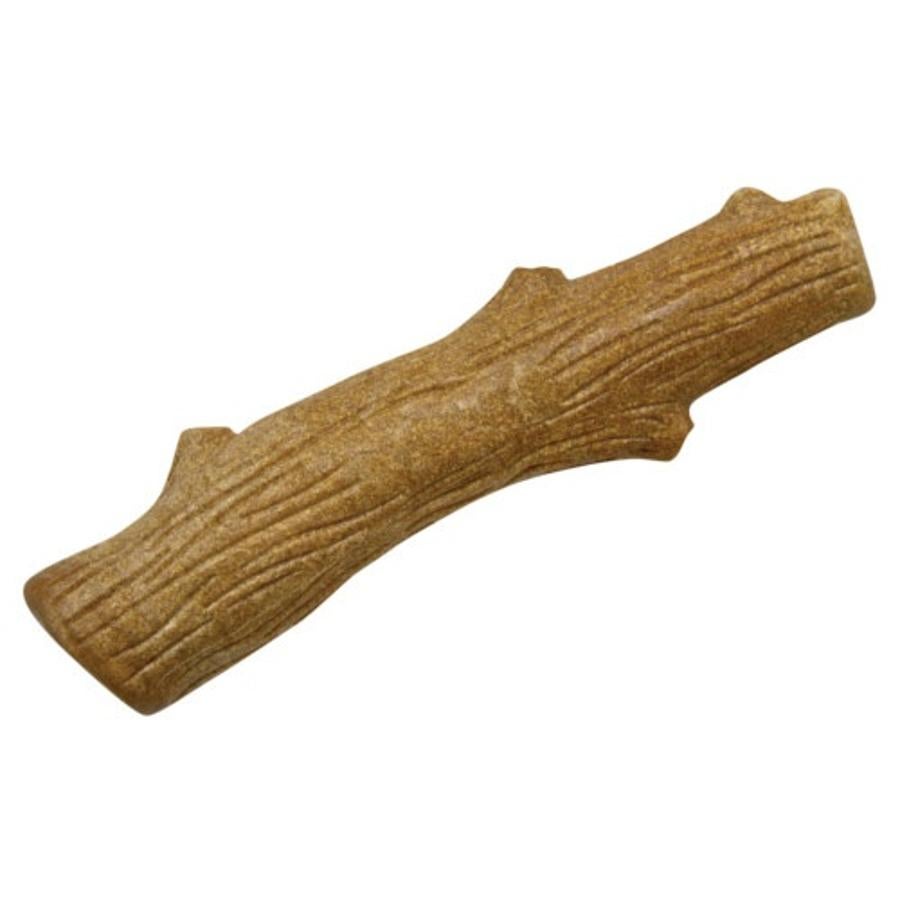 ¿Se te ocurre una imagen que transmita más felicidad que un perro con un palo entre los dientes? Ahora puedes ver así cada día a tu compañero de cuatro patas gracias a este divertido  palo mordedor de madera Dogwood Stick , ¡con sabor y textura de madera real! Está a solo 5,99 euros rebajado en Tiendanimal.