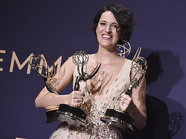 Phoebe Waller-Bridge, una de las triunfadoras de la pasada edición de los Emmys.