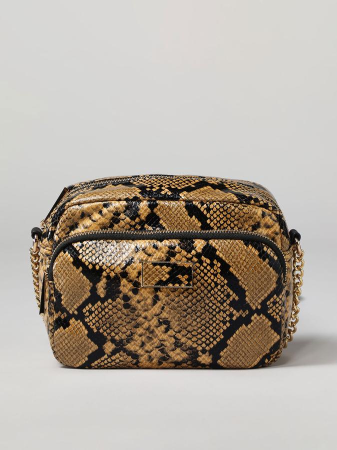 En color natural (también está disponible en negro), este bolso tipo bandolera de efecto piel de septiembre cuenta con dos compartimentos y tiene un precio de 12,99 euros.