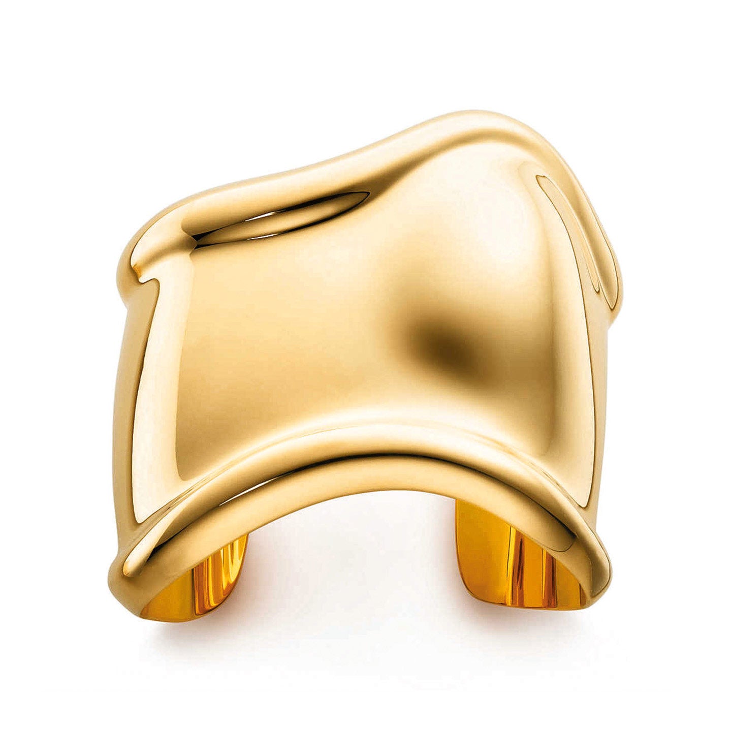 Brazalete Bone, en oro amarillo de 18 quilates, de Elsa Peretti para Tiffany & Co.