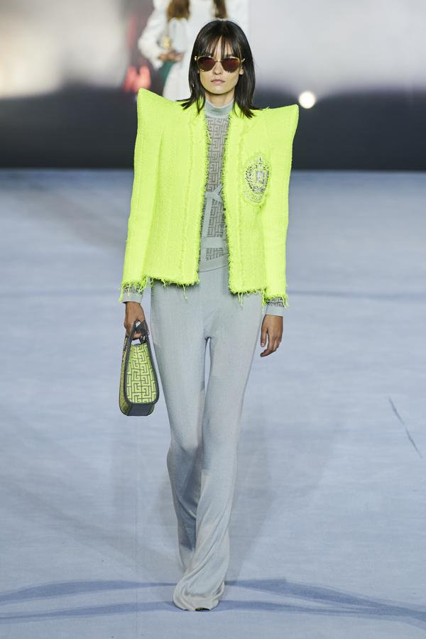 Desfile de Balmain SS 21.