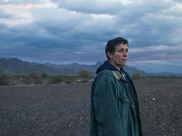 Frances McDormand en una imagen de 'País Nómada'.