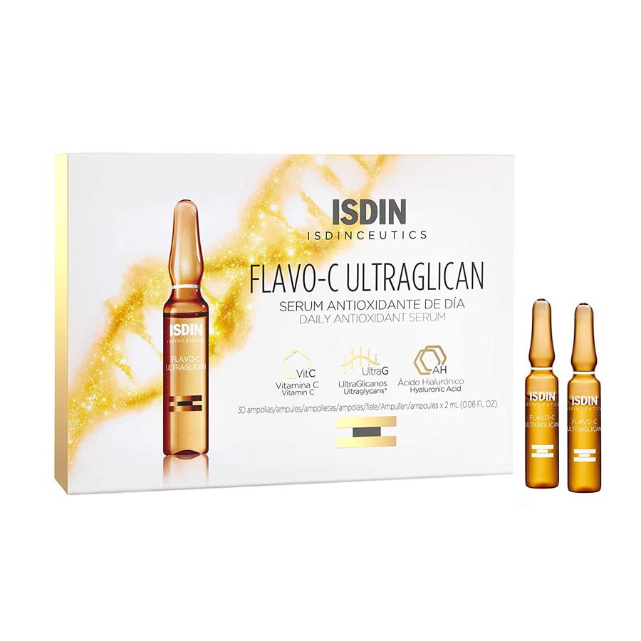 Ahora puedes conseguir estas ampollas de solución facial de ISDIN al precio de 29,19€ por su  descuento del 19% durante el Prime Day . Estas ampollas disponen de propiedades antioxidantes e hidratantes para conseguir una piel más luminosa y evitar la aparición de arrugas, así como difuminar esas líneas finas de expresión que suelen aparecer con la edad o el estrés. Todo gracias a sus vitaminas y a la combinación de proteoglicanos y pre-proteoglicanos que ayudan a mantener e hidratar la piel.