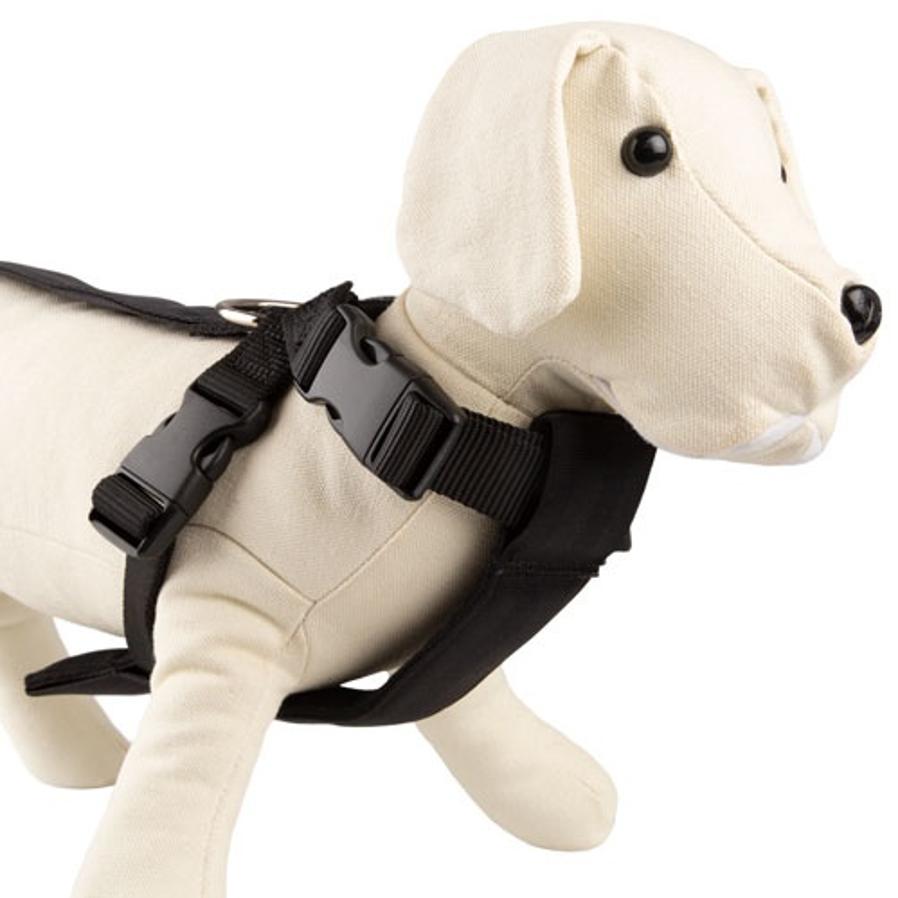 Tu perro necesita ir seguro no sólo cuando sales a pasear con él, sino también cuando le toca hacer de copiloto. Para esos momentos tienes este arnés para el coche de la marca TK-Pet, con un refuerzo acolchado en la parte frontal, cómodo sin dejar de ser completamente seguro. En Tiendanimal te lo puedes llevar  rebajado por sólo 4,99 euros .