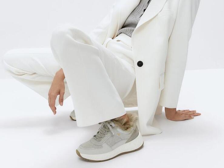 Fotos: Joyas, pelo y acolchados, los detalles del calzado deportivo de Uterqüe que los convierten en nuestro nuevo capricho