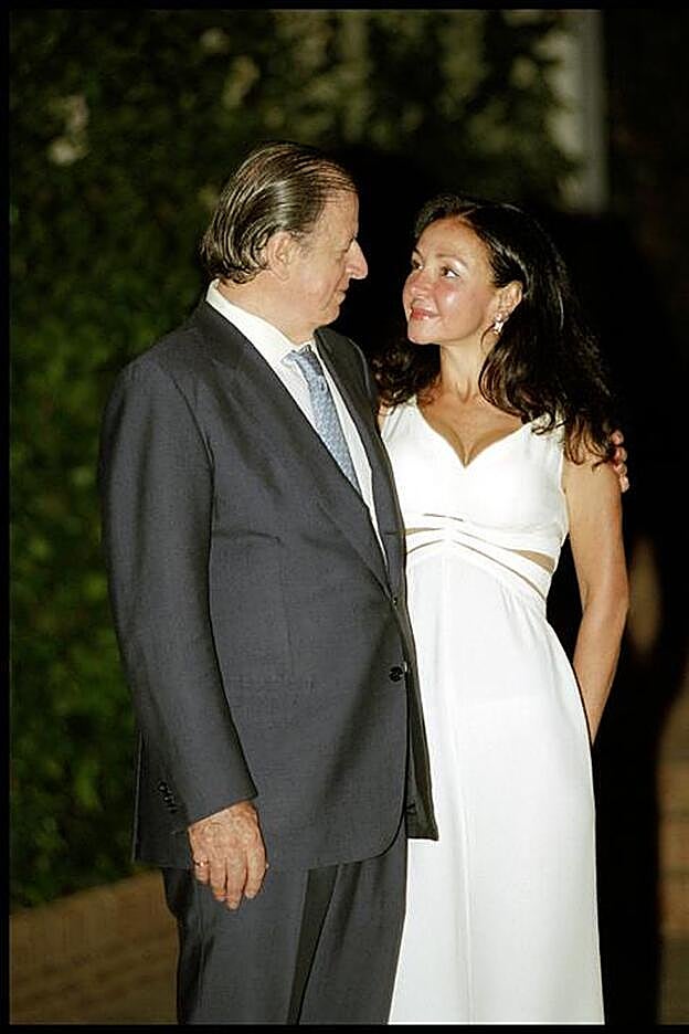 Fernando Falcó y Esther Koplowitz.