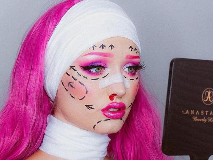 Fotos: 9 maquillajes de Halloween originales y muy fáciles de copiar para dar mucho miedo (en casa)