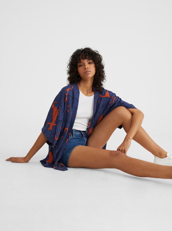 Kimono estampado de Parfois, (12,99 euros).
