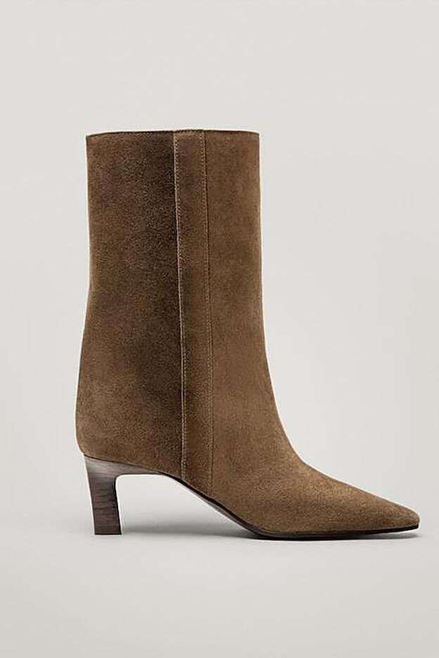 Botines de ante, de Massimo Dutti (129 €).