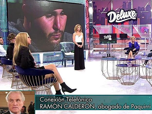 Ramón Calderón entró en directo en el programa para defenderse y desmontar parte de las acusaciones de Kiko Rivera.