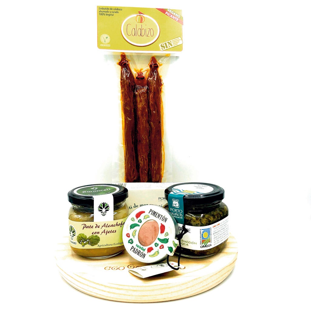 Cesta vegana de Eco Galego (27,25 €).