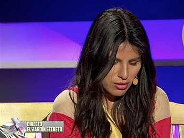 Chabelita, durante ese mal trago al ofrecerle la posibilidad de salir este fin de semana de 'La casa fuerte' para estar con su madre en Cantora.